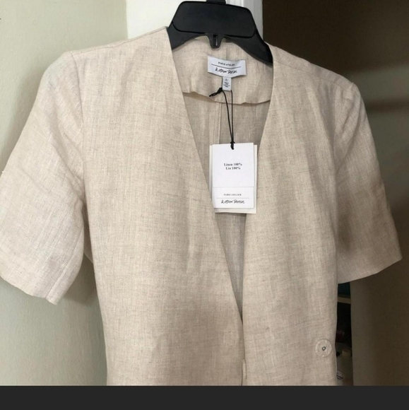 & Other Stories | Belted Linen Dress - Picture 7 of 9